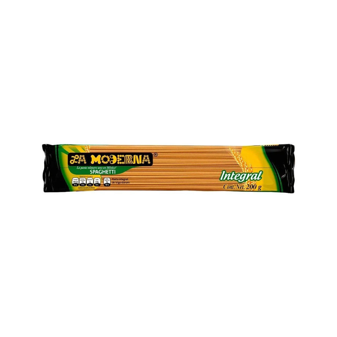 Sopa La Moderna Spaguetti Integral 200 Gr (20)