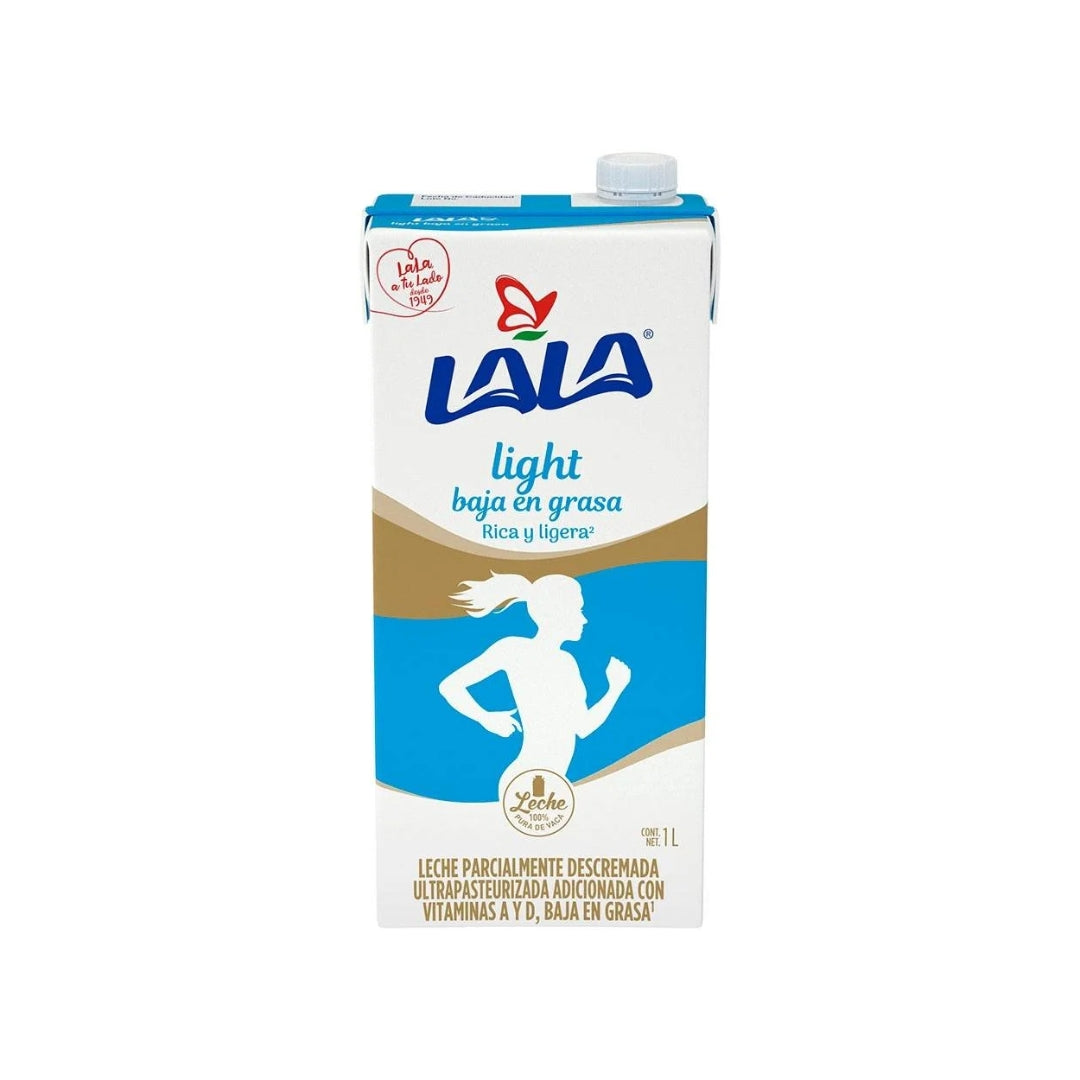 Leche Tetra Lala Light Baja En Grasa 1Lt