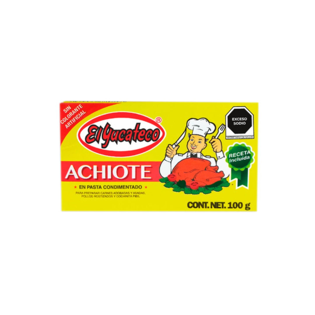 Condimento Achiote El Yucateco 100 G