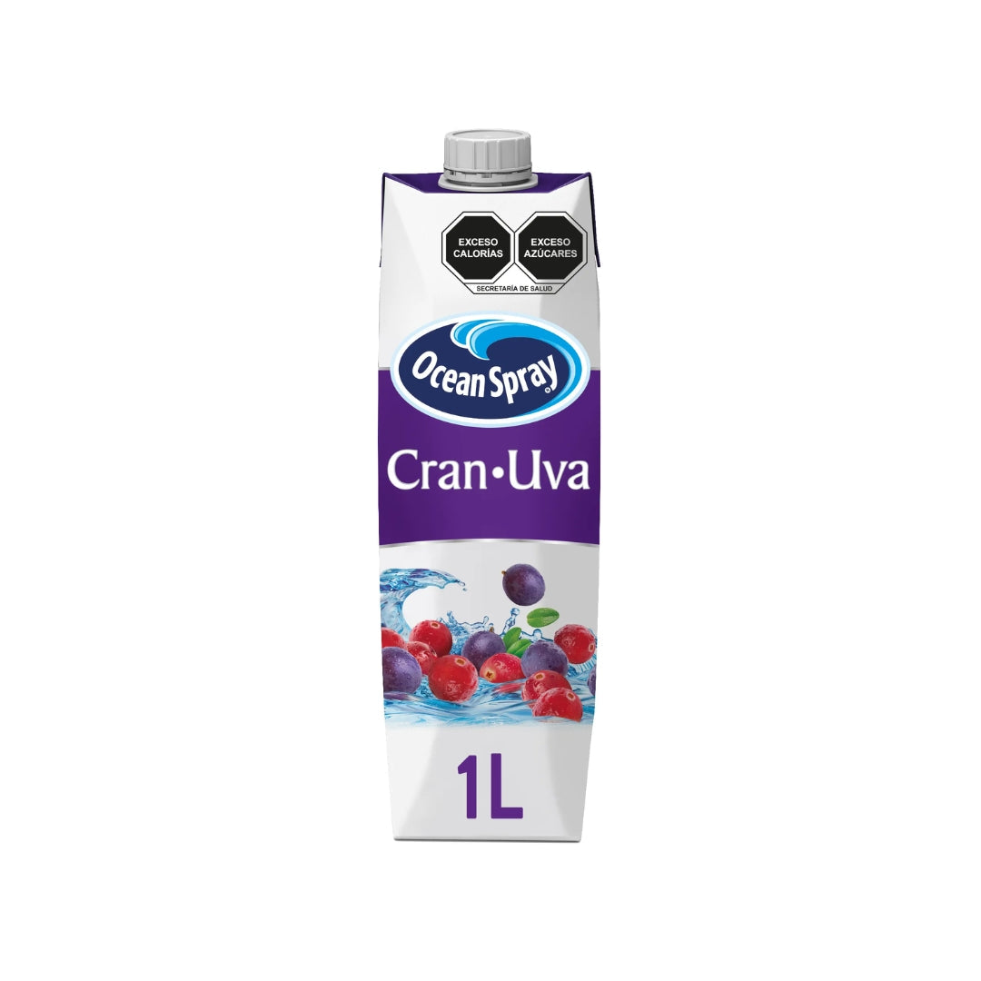 Jugo Tetra Ocean Spary Cran-Uva 1 Lt