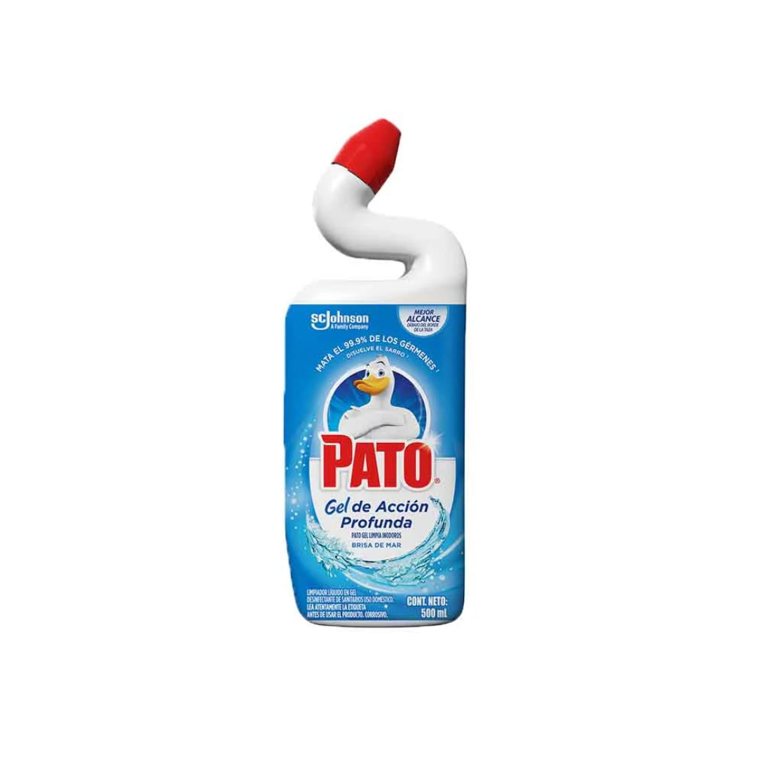 Limpiador De Baño Pato Limpia Inodoros Brisa De Mar 500Ml