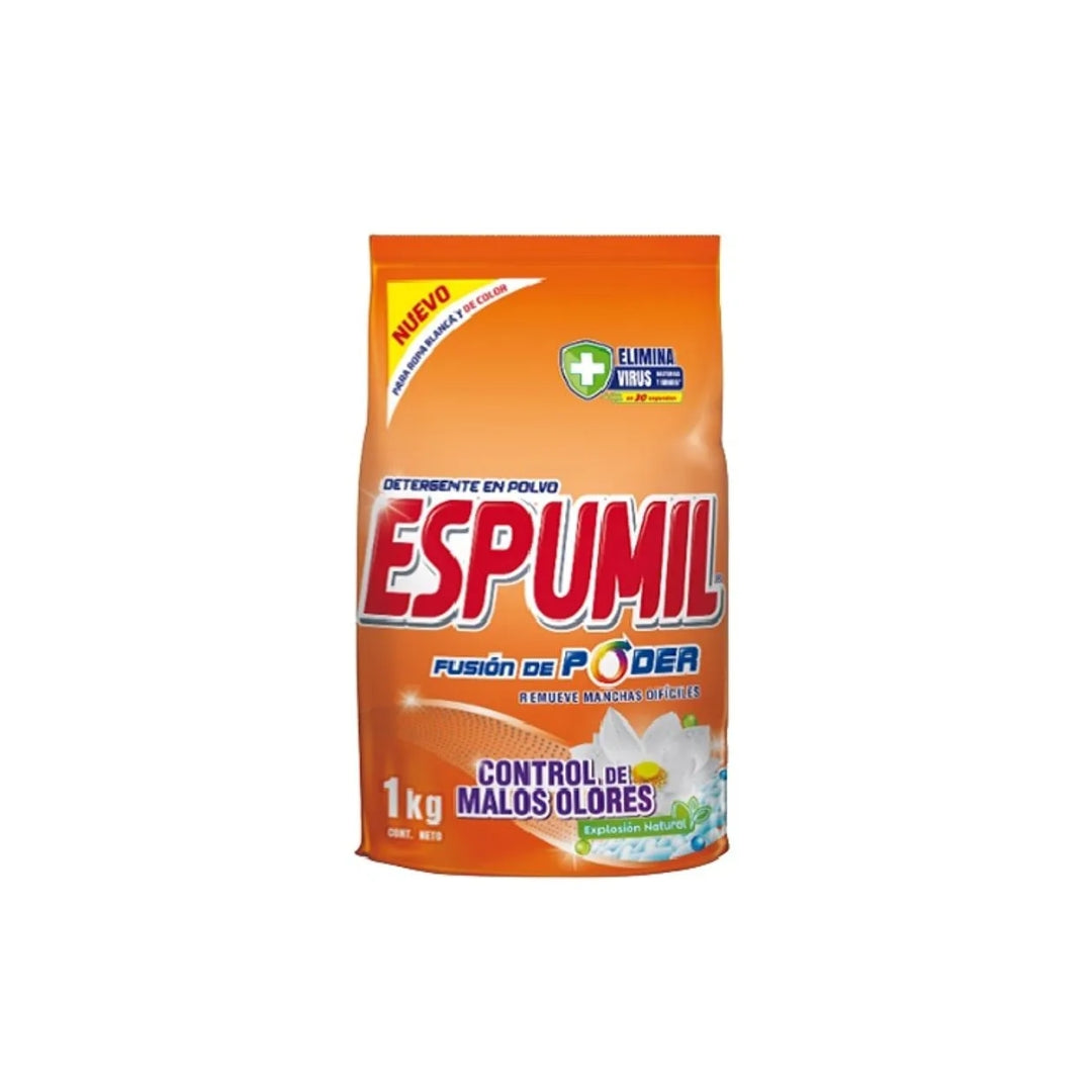 Detergente Ropa Espumil Explosion Natural 1 Kg