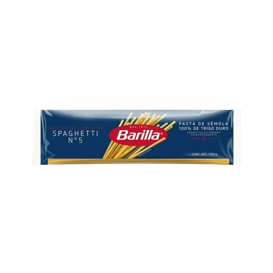 Sopa Barilla Spaghetti N°5 500 Gr