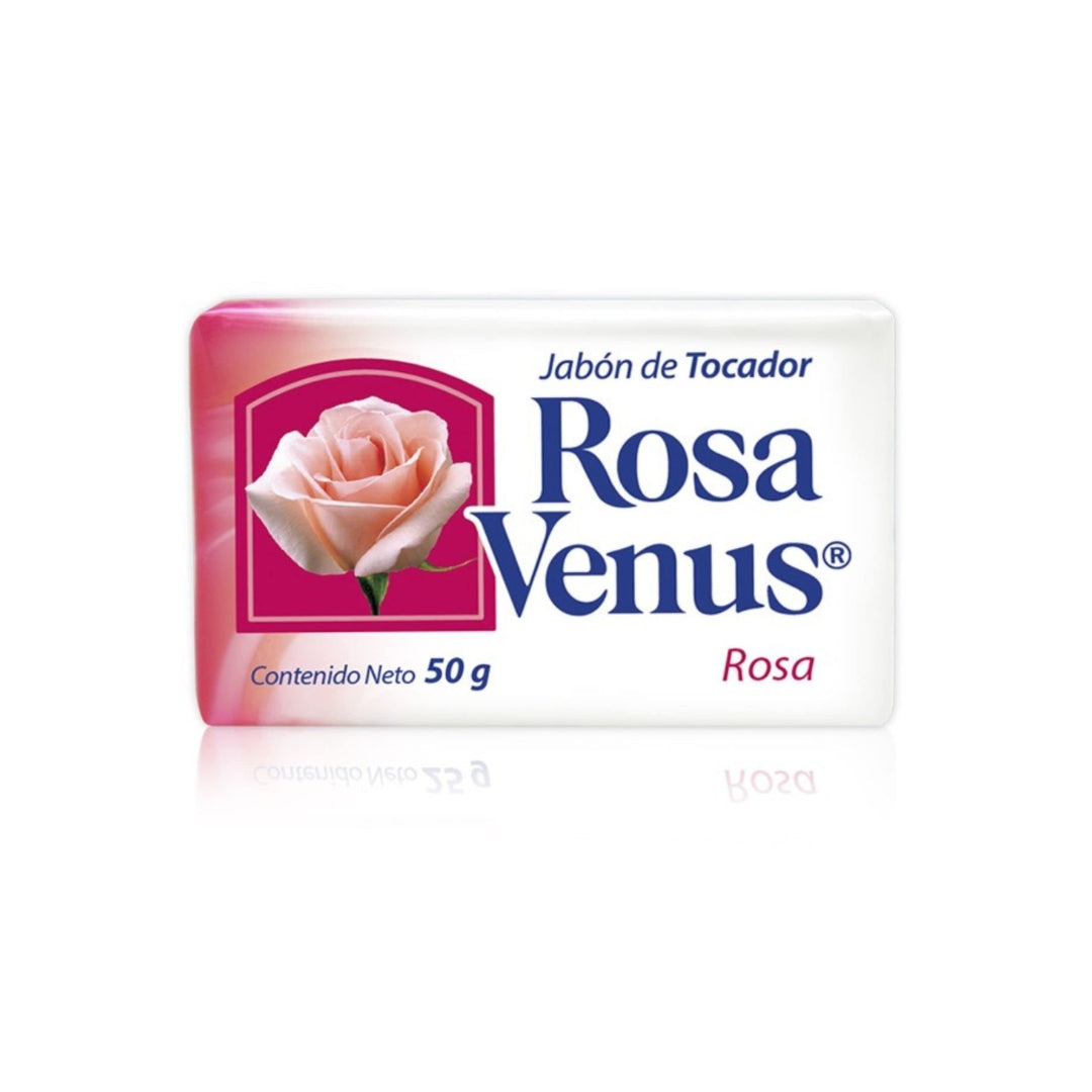 Jabon De Baño Rosa Venus 50 Gr