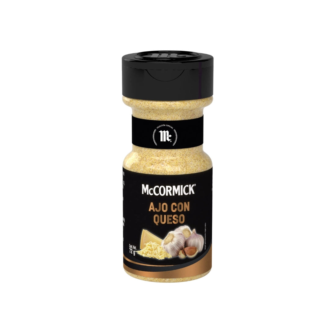 Especias Frasco Mccormick Ajo Queso Parmesano 72 Gr