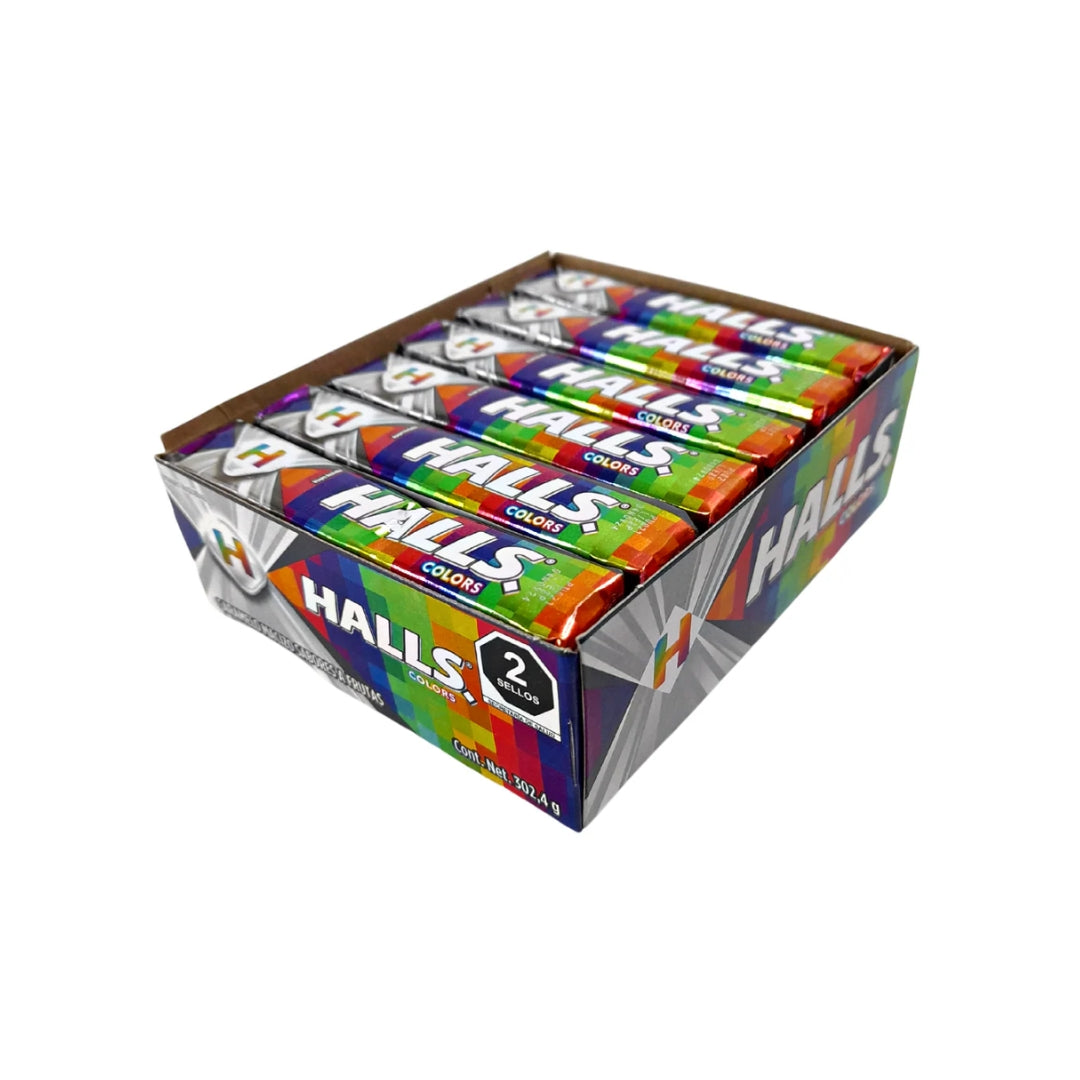 Dulces Halls Frutas 12 Pz