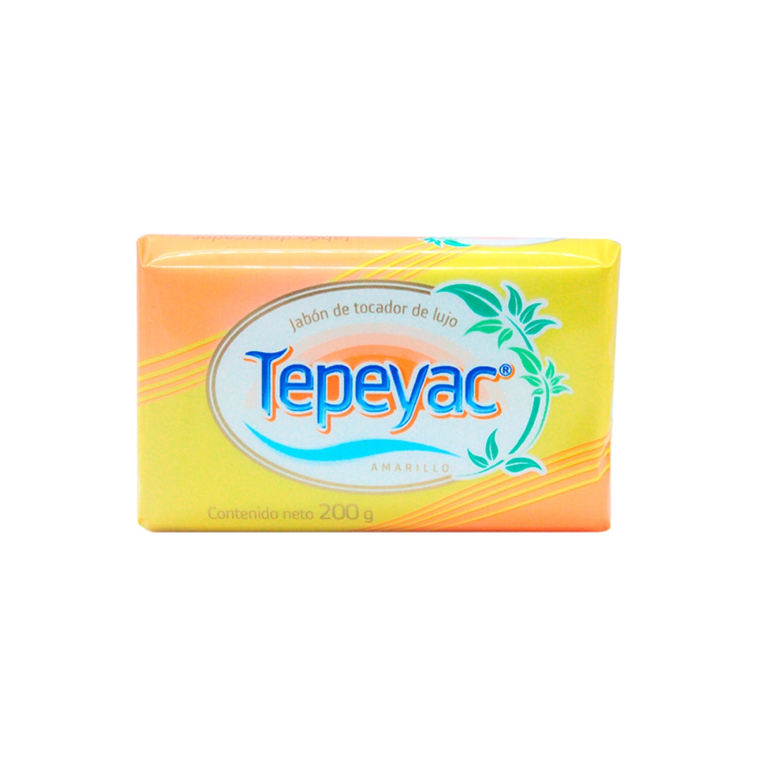 Jabon De Baño Tepeyac Amarillo 200 Gr