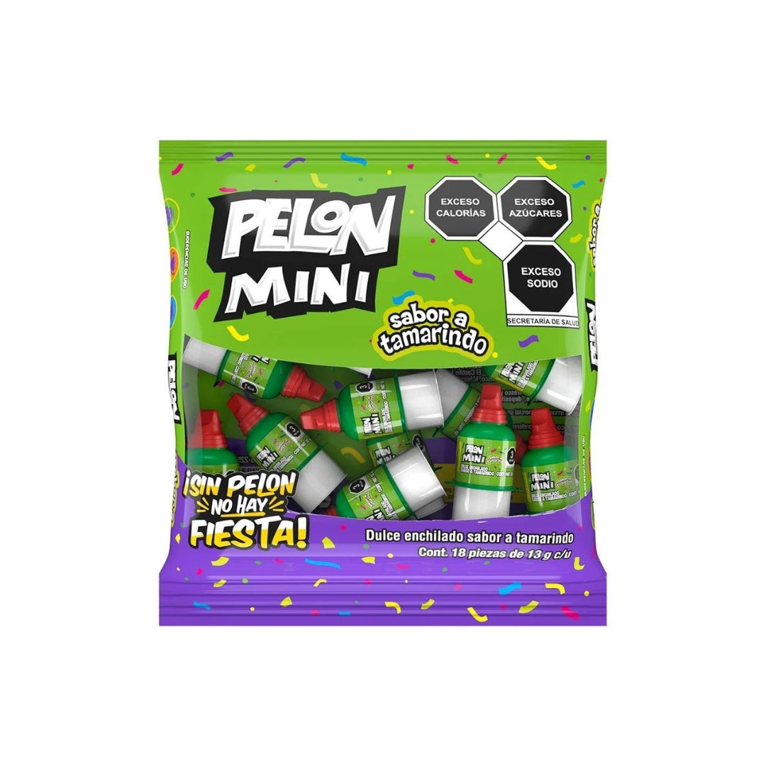 Dulces Pelon Mini Tamarindo 18 Pz
