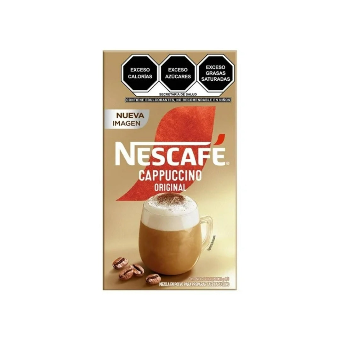 Café Soluble Nescafe Cappuccino Original 6/6/20Gr