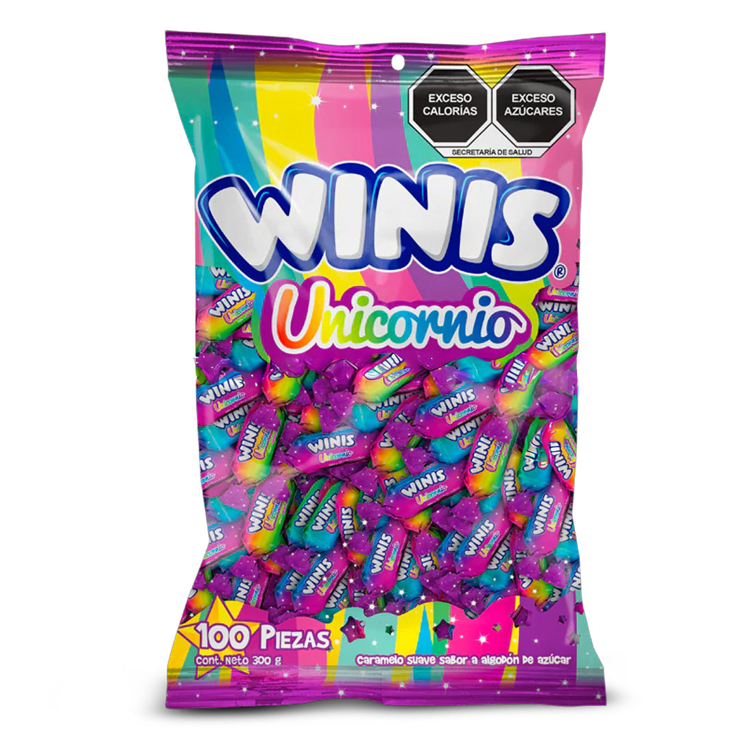 Dulces Winis Unicornio 24/100/3Gr