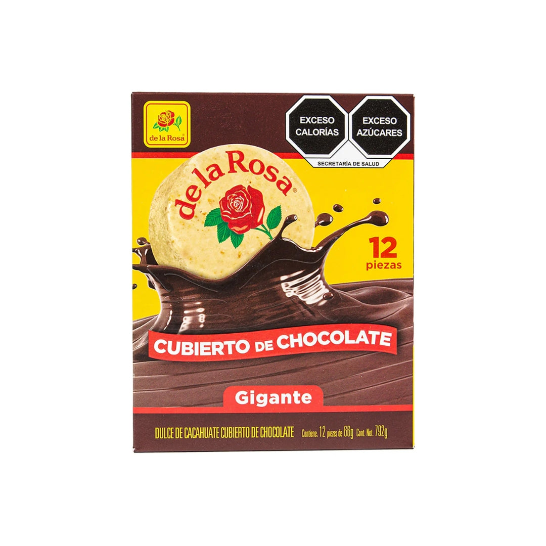 Dulces La Rosa Mazapan C/Chocolate Gigante 16/12/66Gr