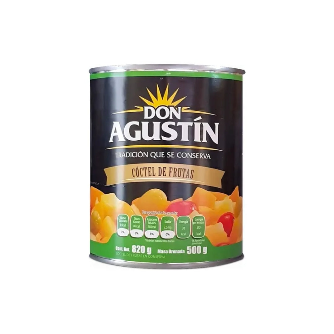 Fruta En Almibar Don Agutin Coctel De Frutas 820 Gr