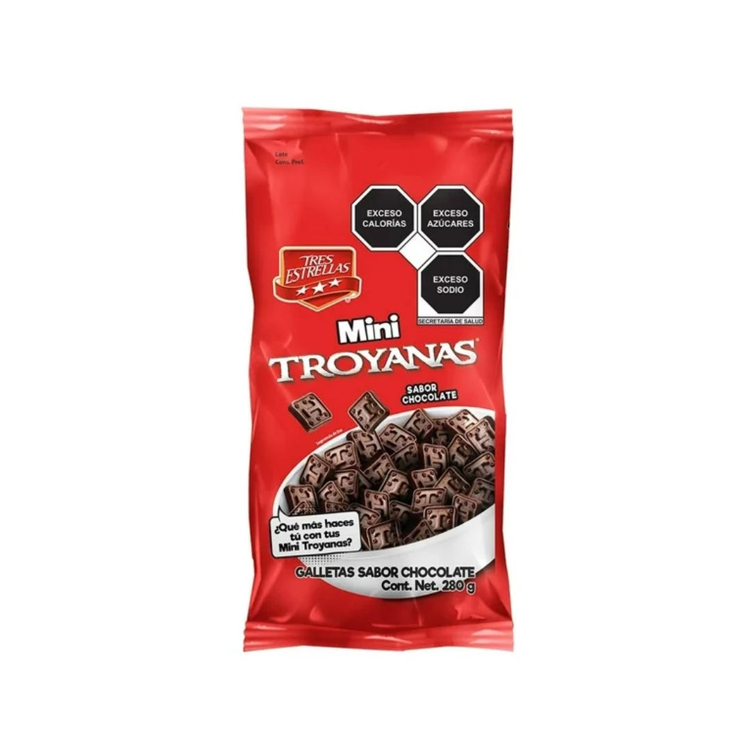 Galletas Tres Estrellas Mini Troyanas280 Gr