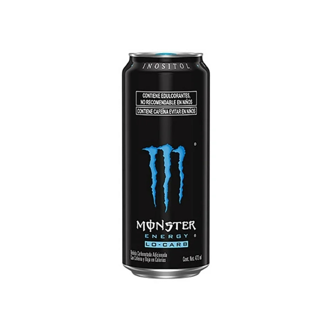 Bebida Energetica Monster Lo-Carb 473 Ml