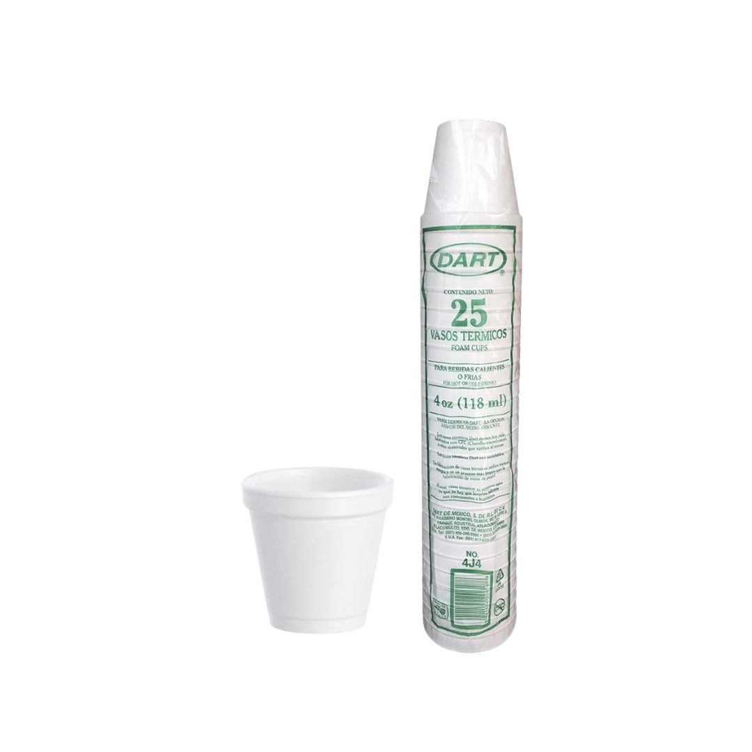 Vasos Dart Termico #4J4R 25Pz