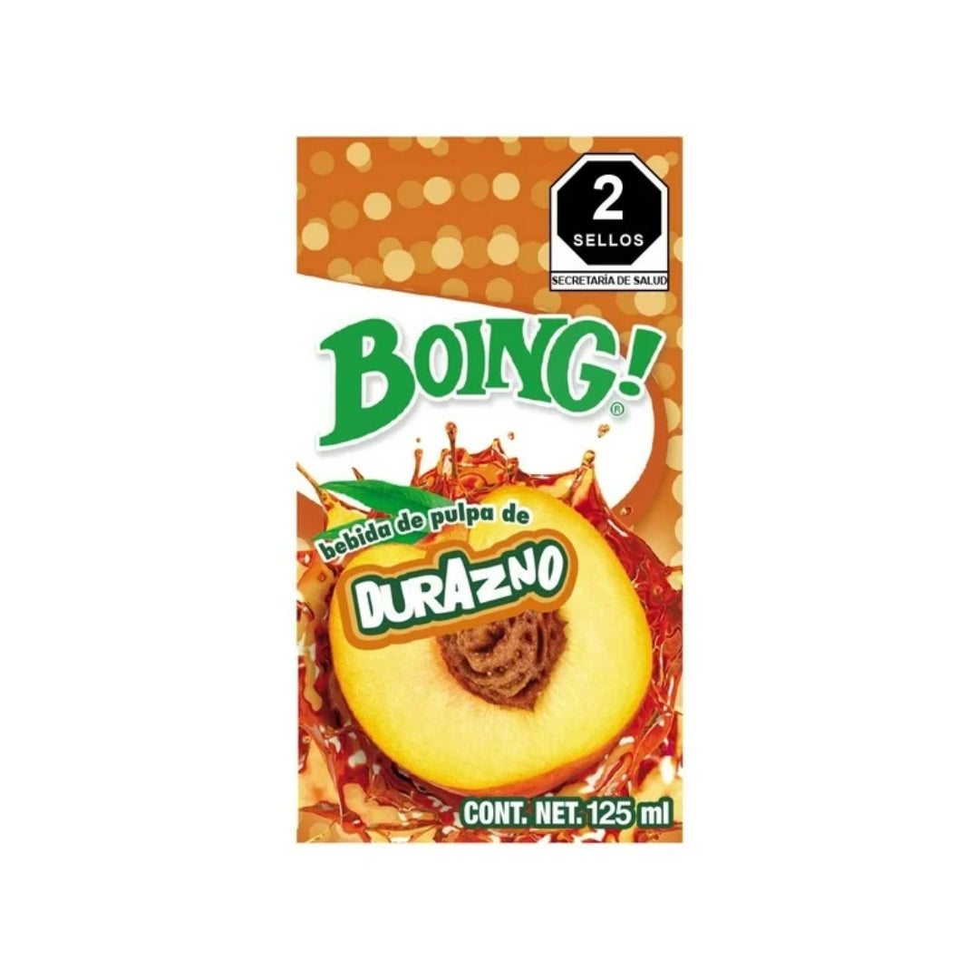 Jugo Tetra Boing Durazno 125 Ml