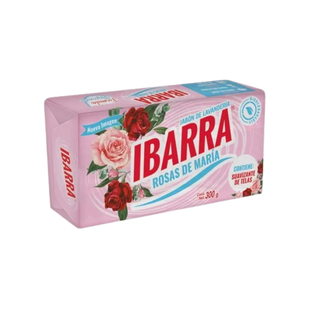 Jabon Lavanderia Ibarra Rosas Maria 300 Gr