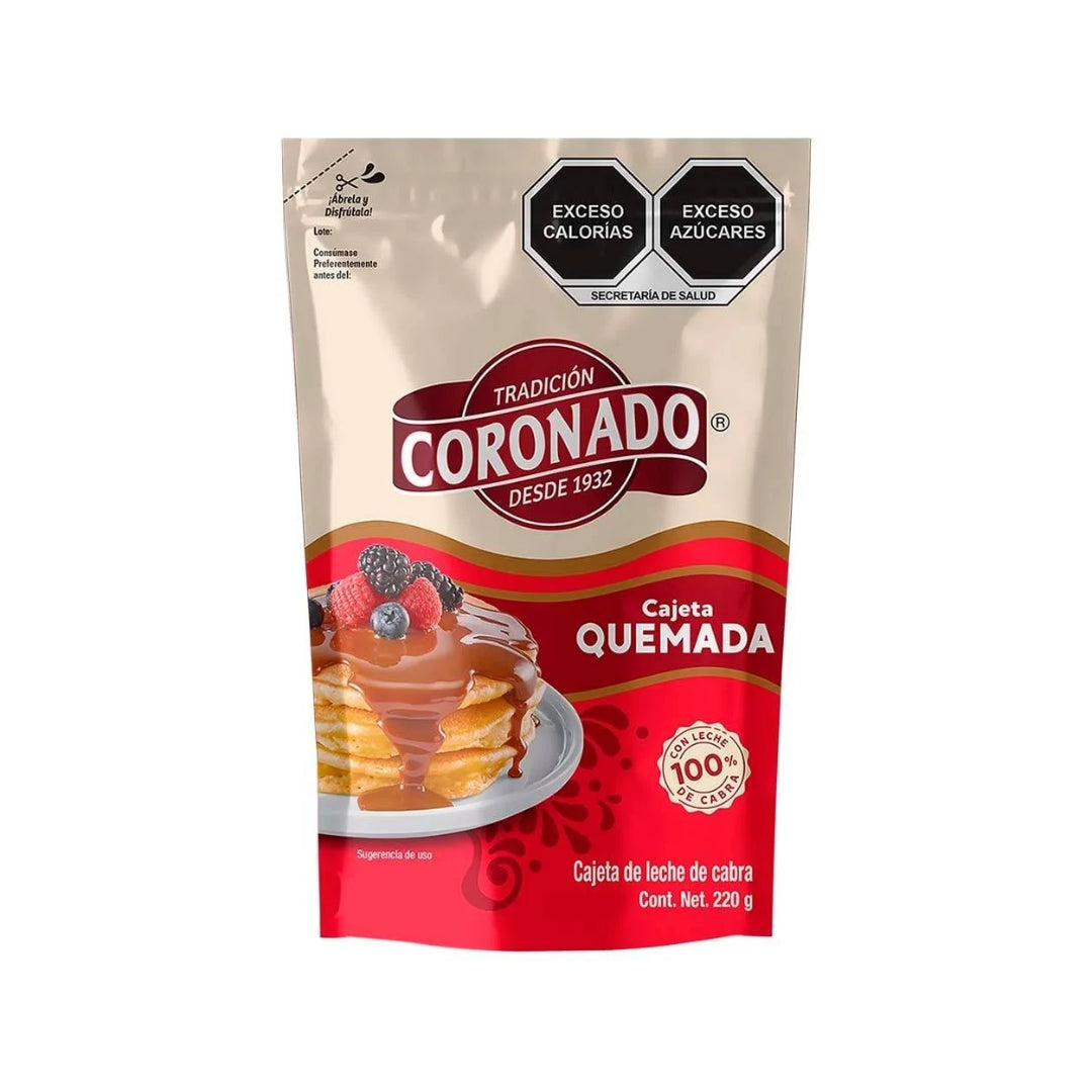 Cajeta Coronado Quemada Spreable 220 Gr