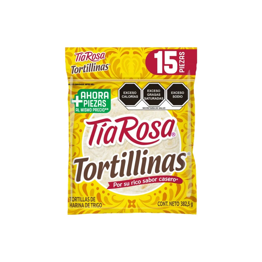 Tortillas Tia Rosa De Harina 382.5 Gr