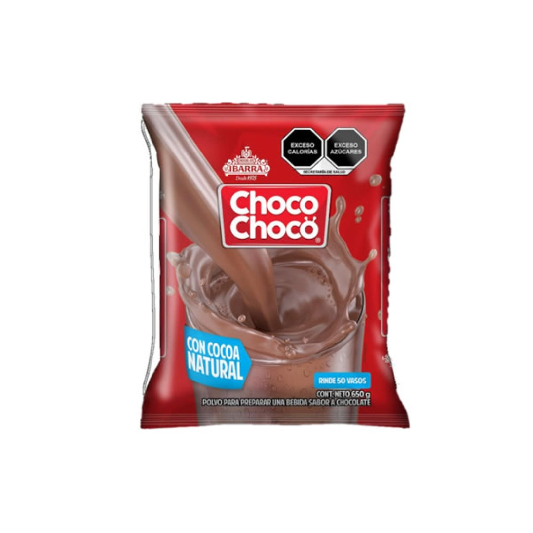 Chocolate En Polvo Ibarra Choco Choco 650 Gr