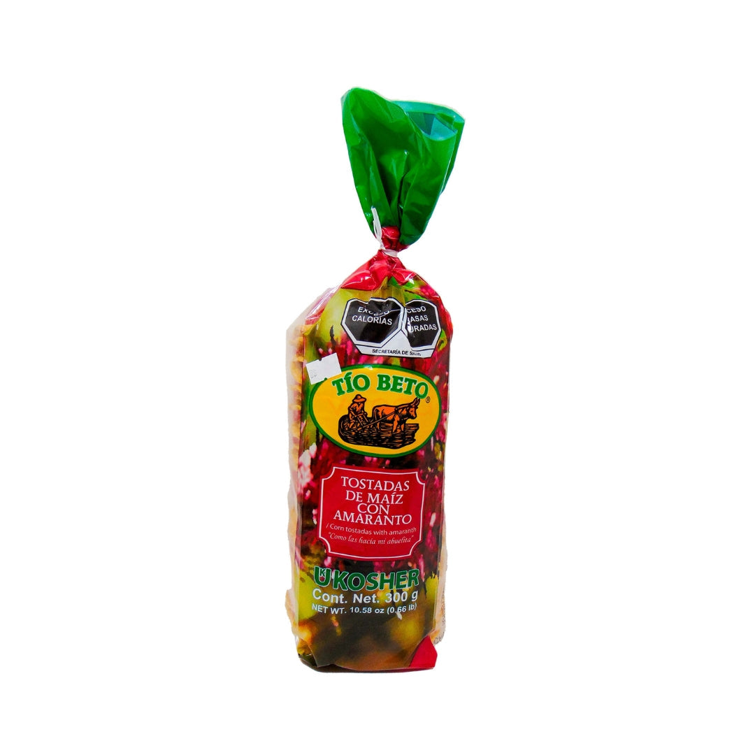 Tostadas Tio Beto Maiz C/Amaranto 300 Gr