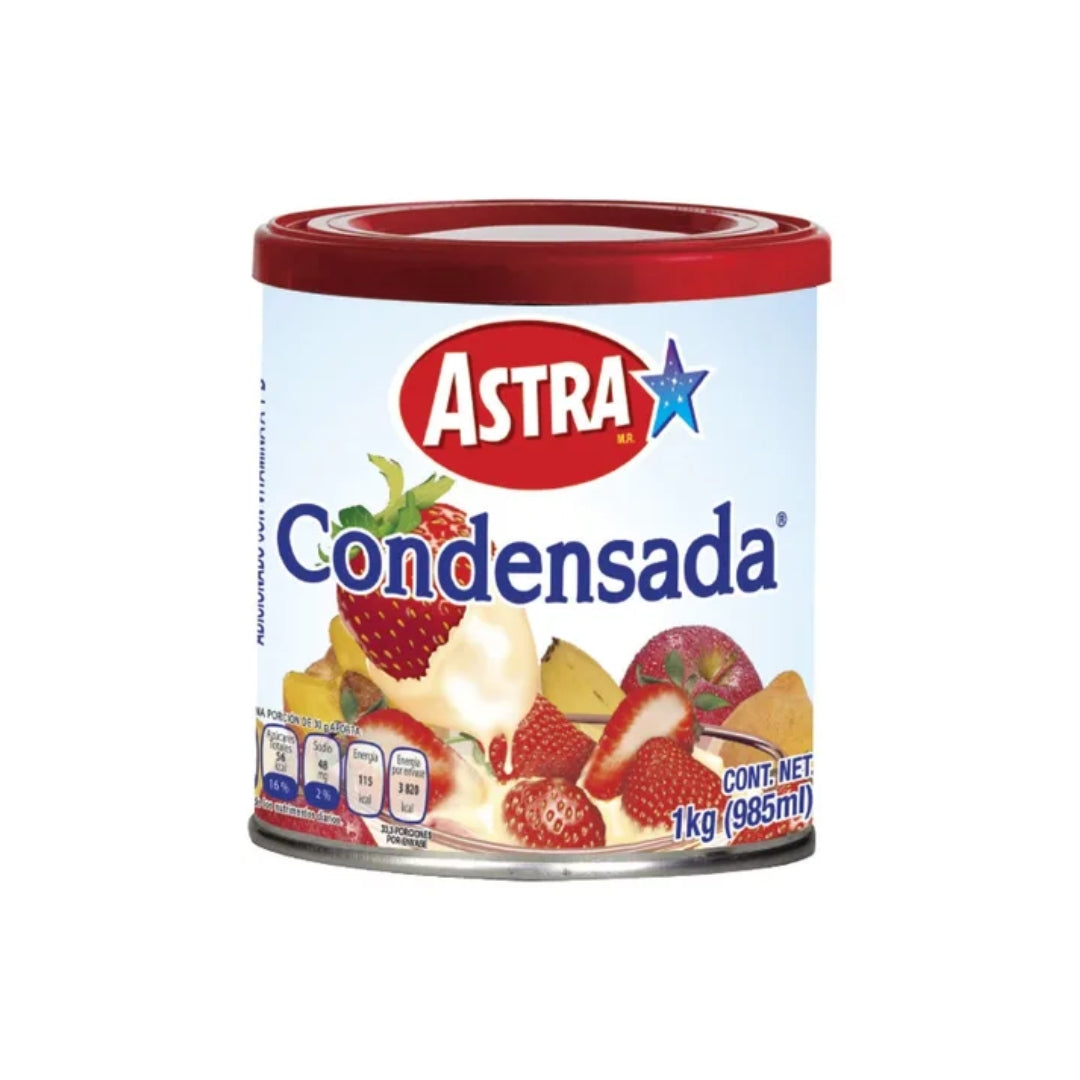 Leche Condensada Astra 1Kg Gr