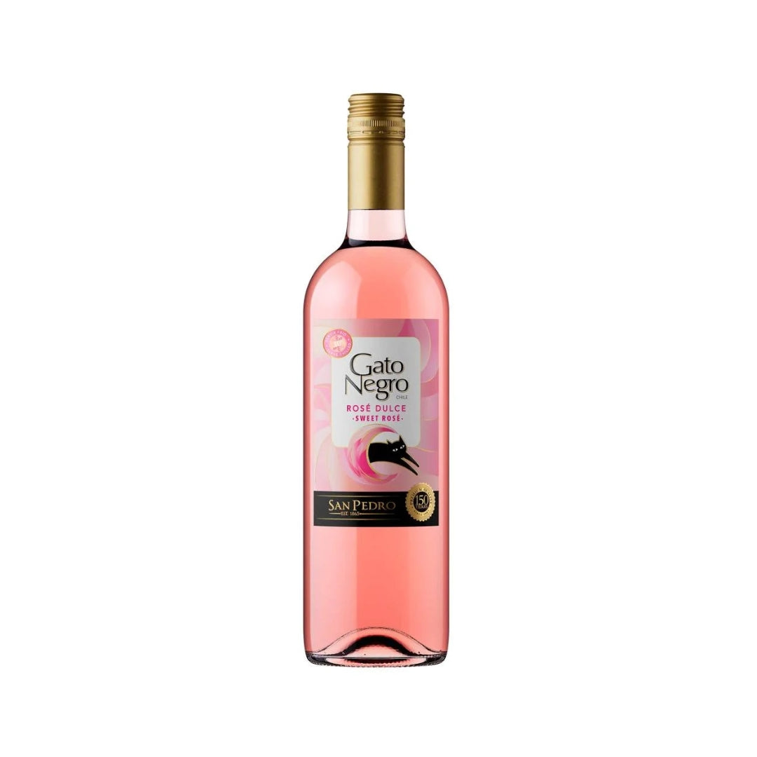Vino Rosado Gato Negro Dulce 750 Ml
