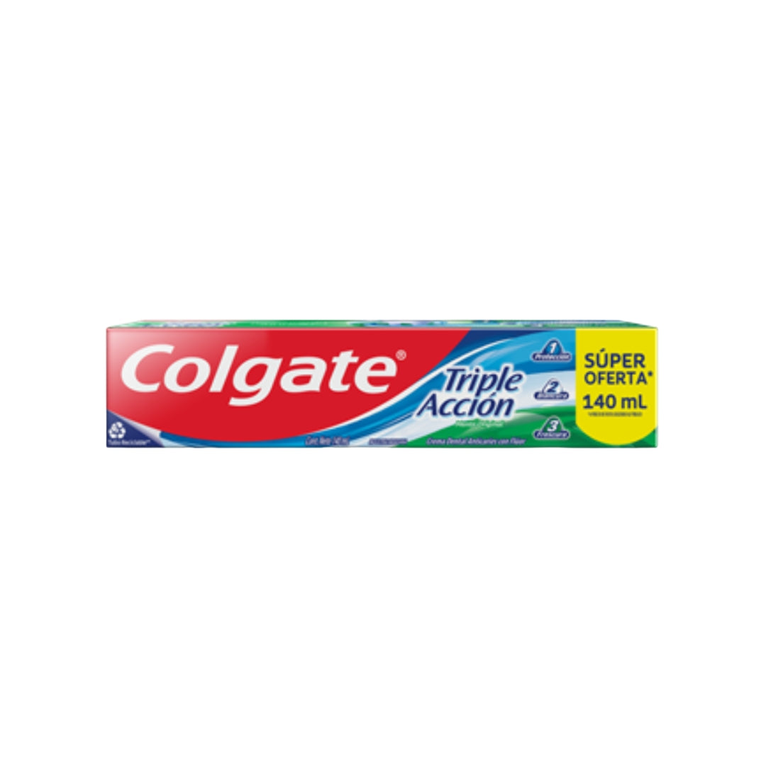 Pasta Dental Colgate Triple Accion 140 Ml