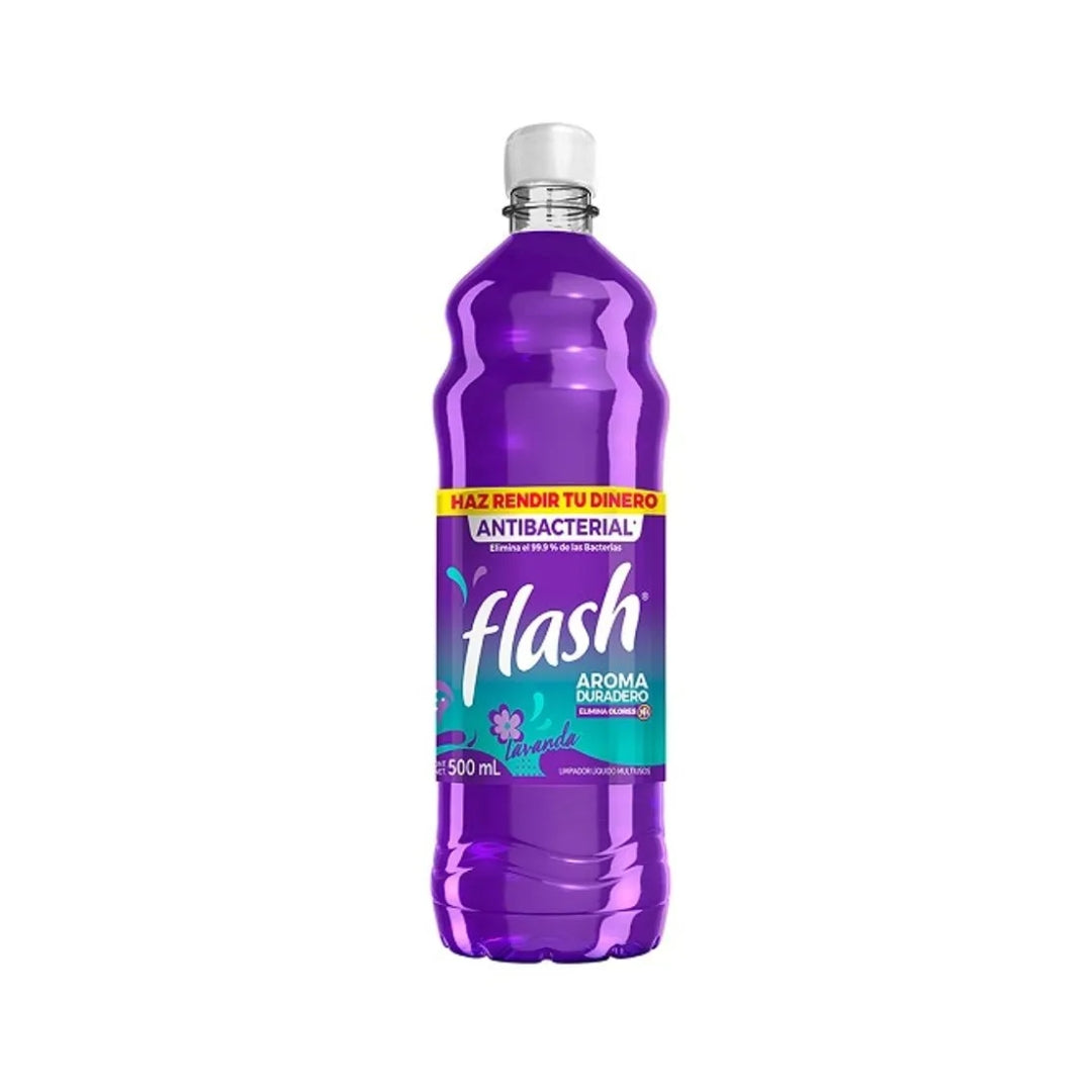 Limpiador De Piso Flash Lavanda 828 Ml