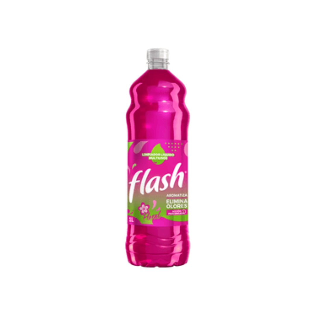 Limpiador De Piso Flash Floral 828 Ml