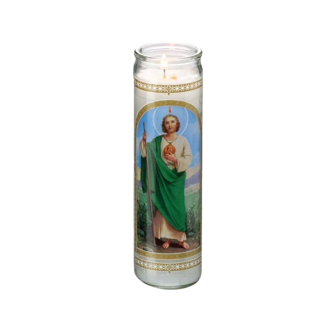 Veladoras San Judas Mega Florero Pz