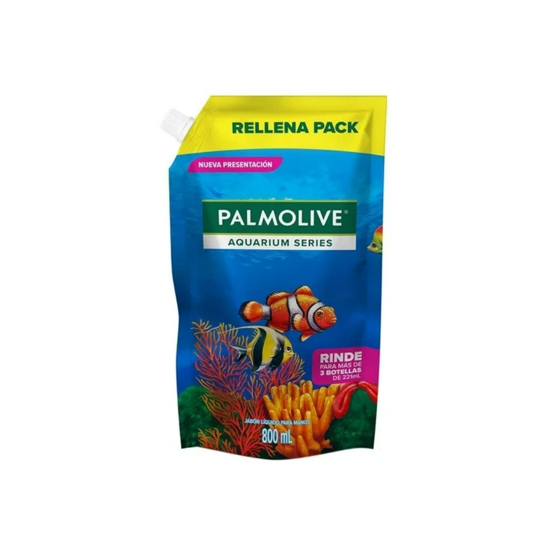 Jabon Para Manos Liquido Palmolive Aquarium Series 800 Ml