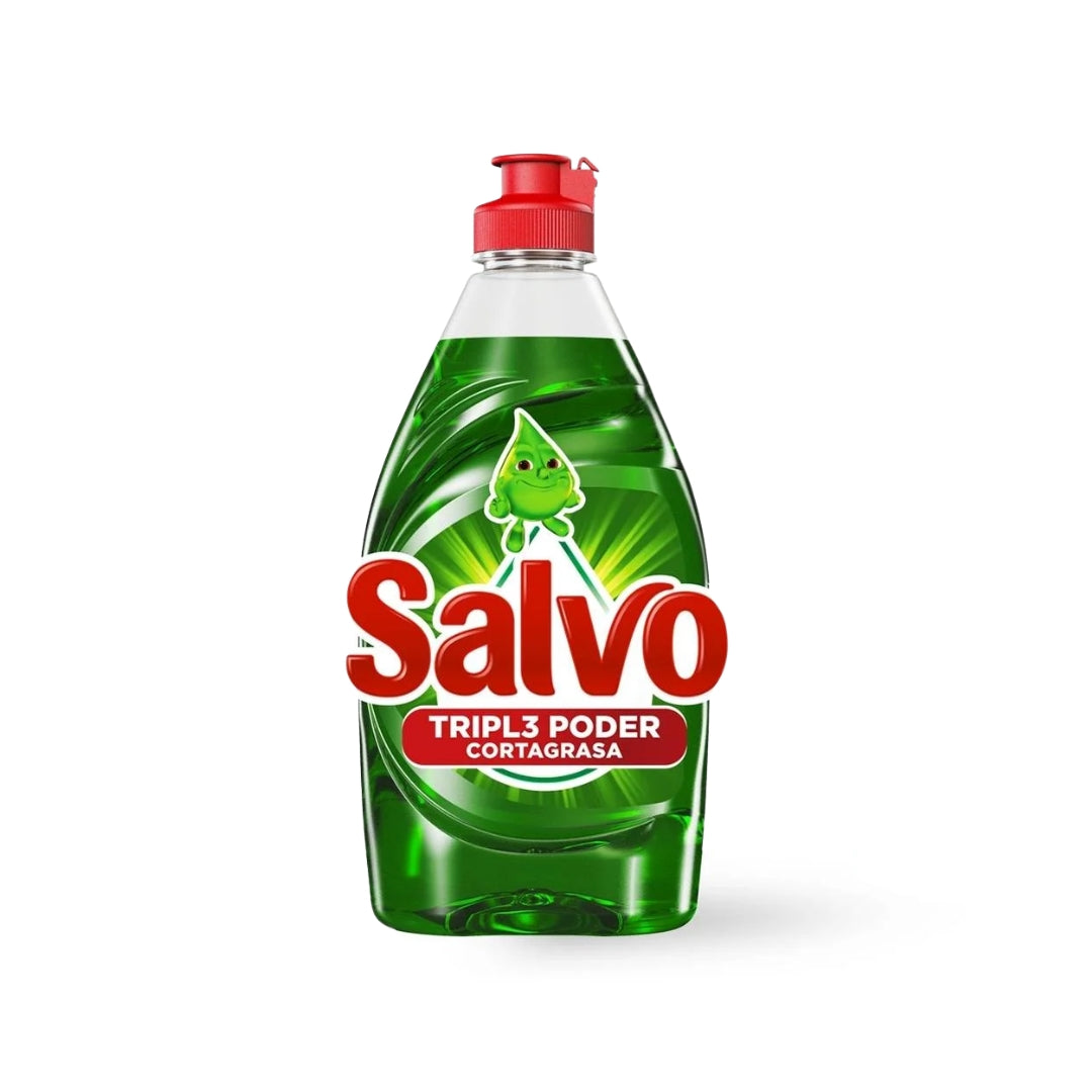 Detergente Trastes Liquido Salvo Limon 215 Ml