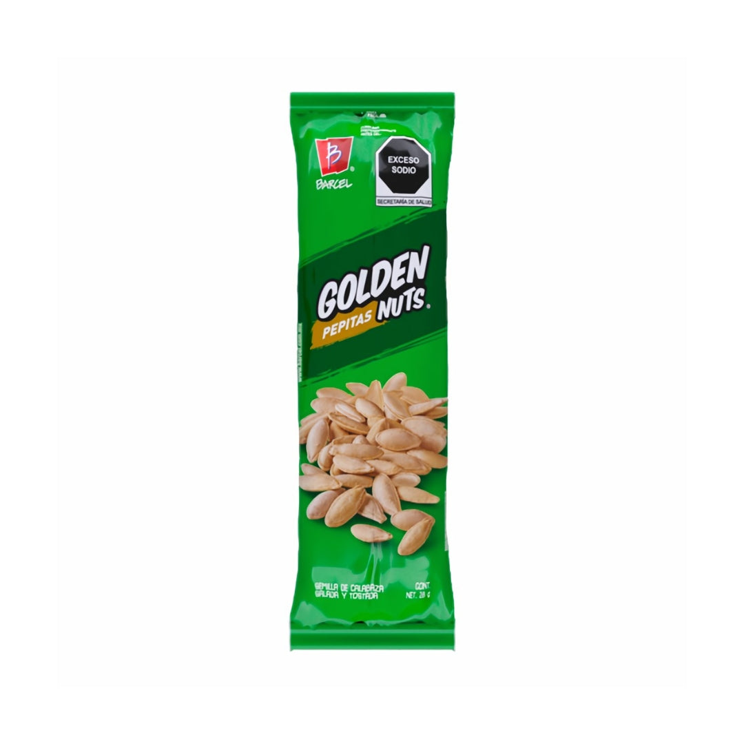 Botana Barcel Golden Nuts Pepitas Saladas 55 Gr