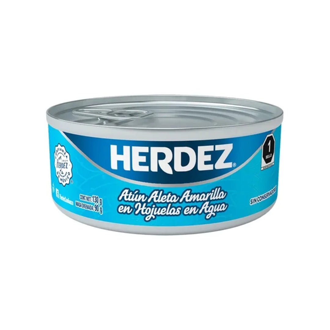 Atun Herdez En Agua 130 Gr