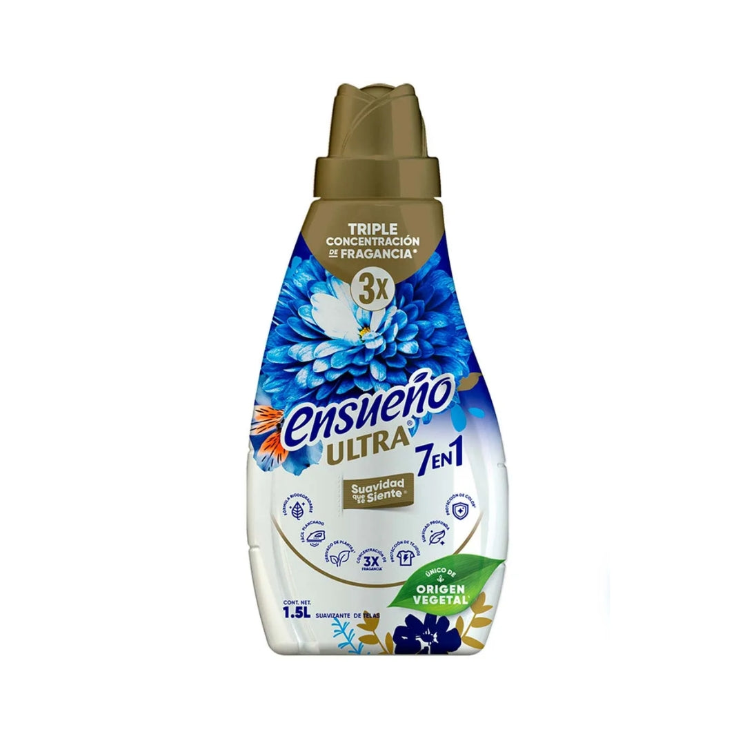 Suavizante Ensueño Ultra Frescura Azul 7En1 1.5 Lt