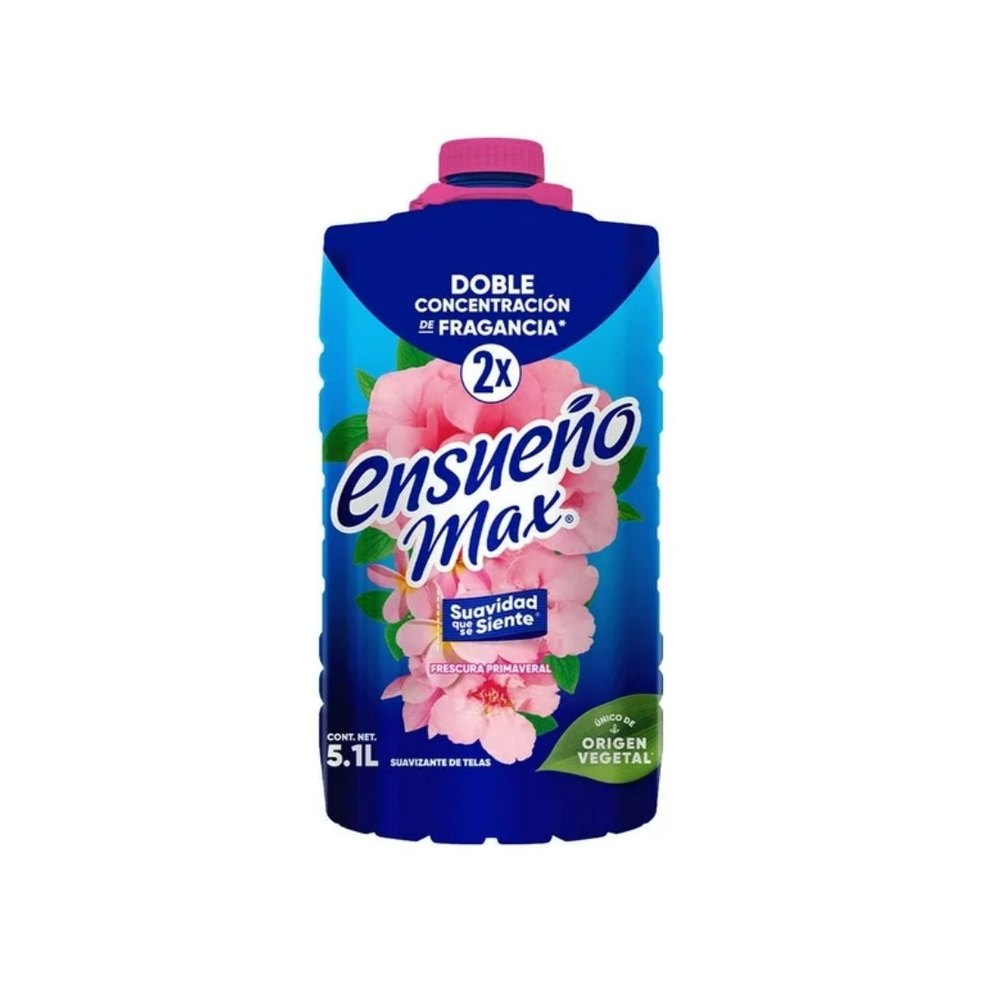 Suavizante Ensueño Max Frescura Primaveral 5.1 Lt