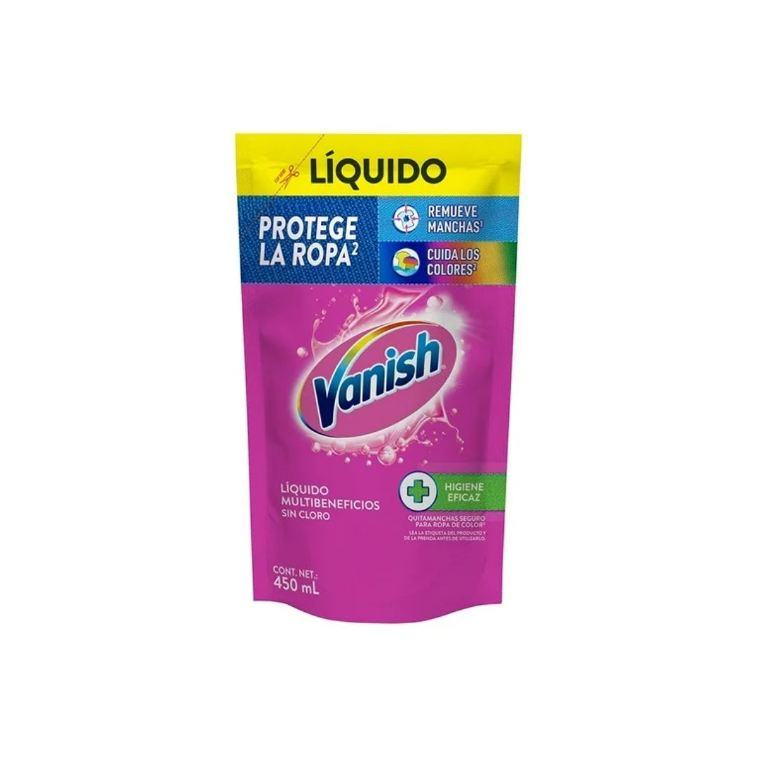 Blanqueador Vanish Rosa 450 Ml
