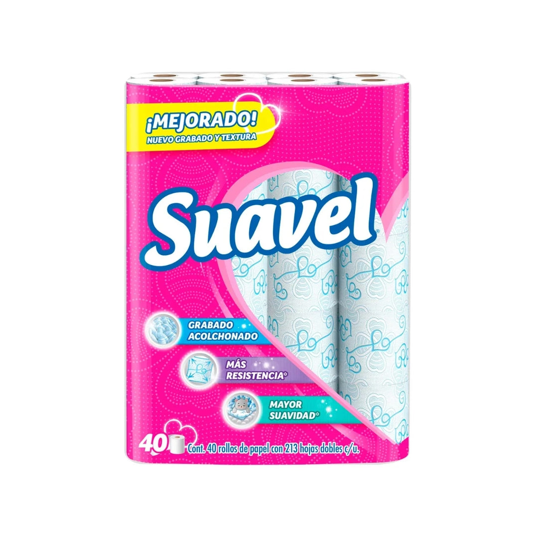 Papel Higienico Suavel 40 Pz