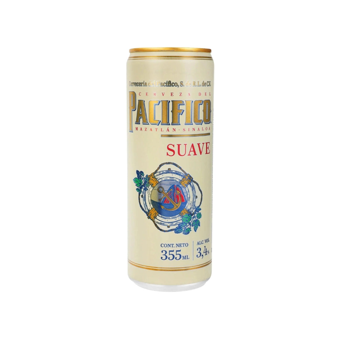 Cerveza Pacifico Suave 355 Ml
