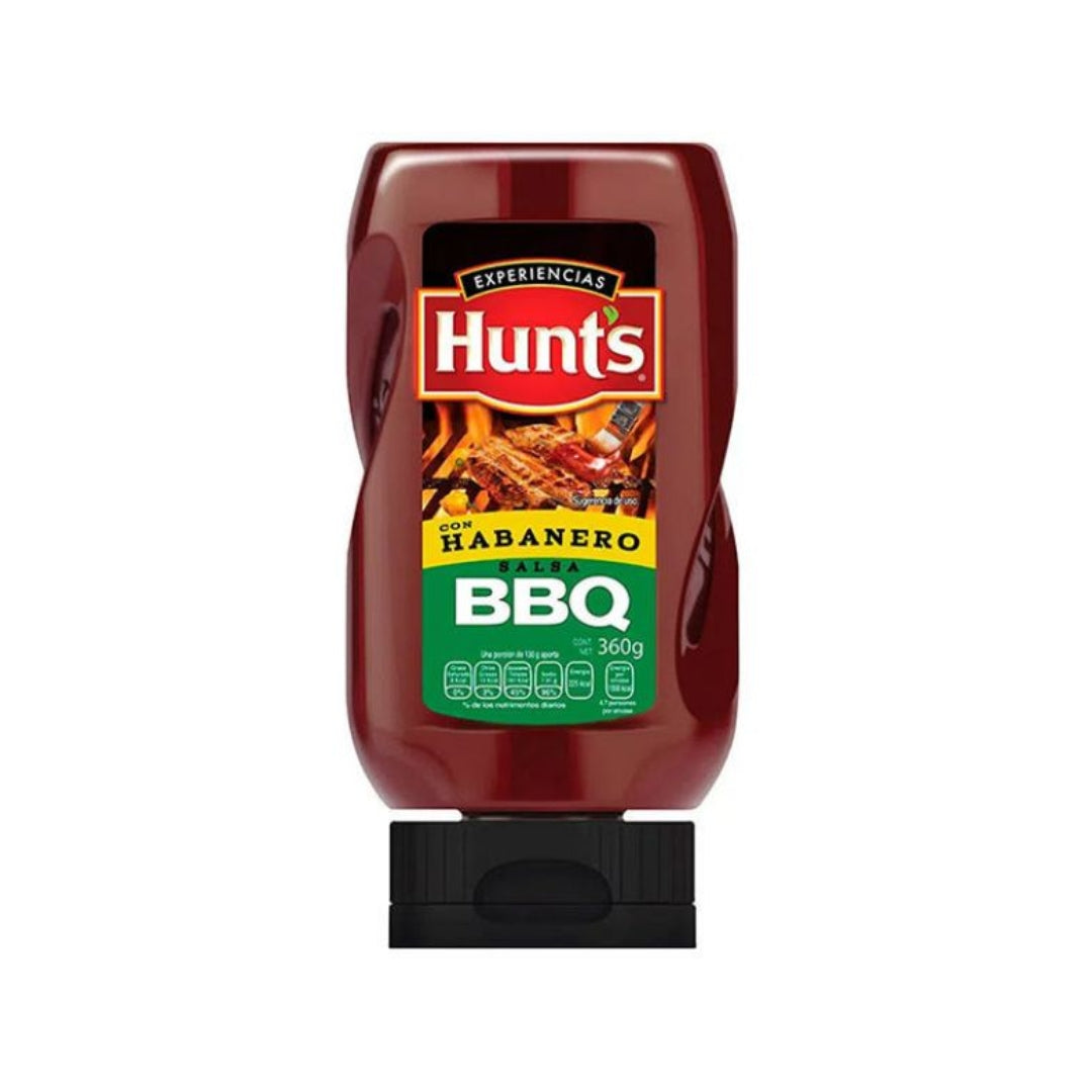 Salsa De Cocina Hunts Barbecue Habanero 305 Gr