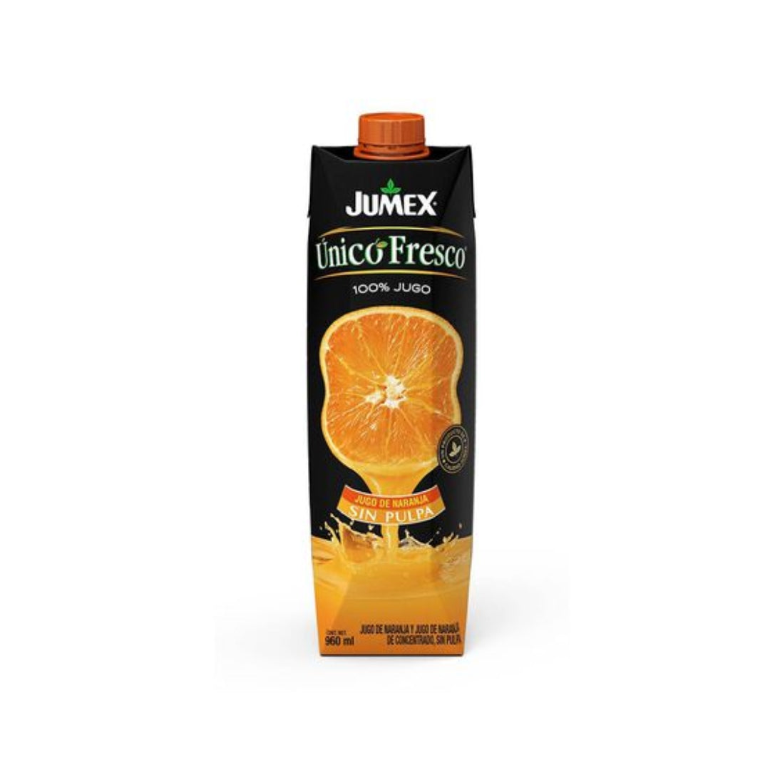 Jugo Tetra Jumex Unico Fresco Naranja 960 ML