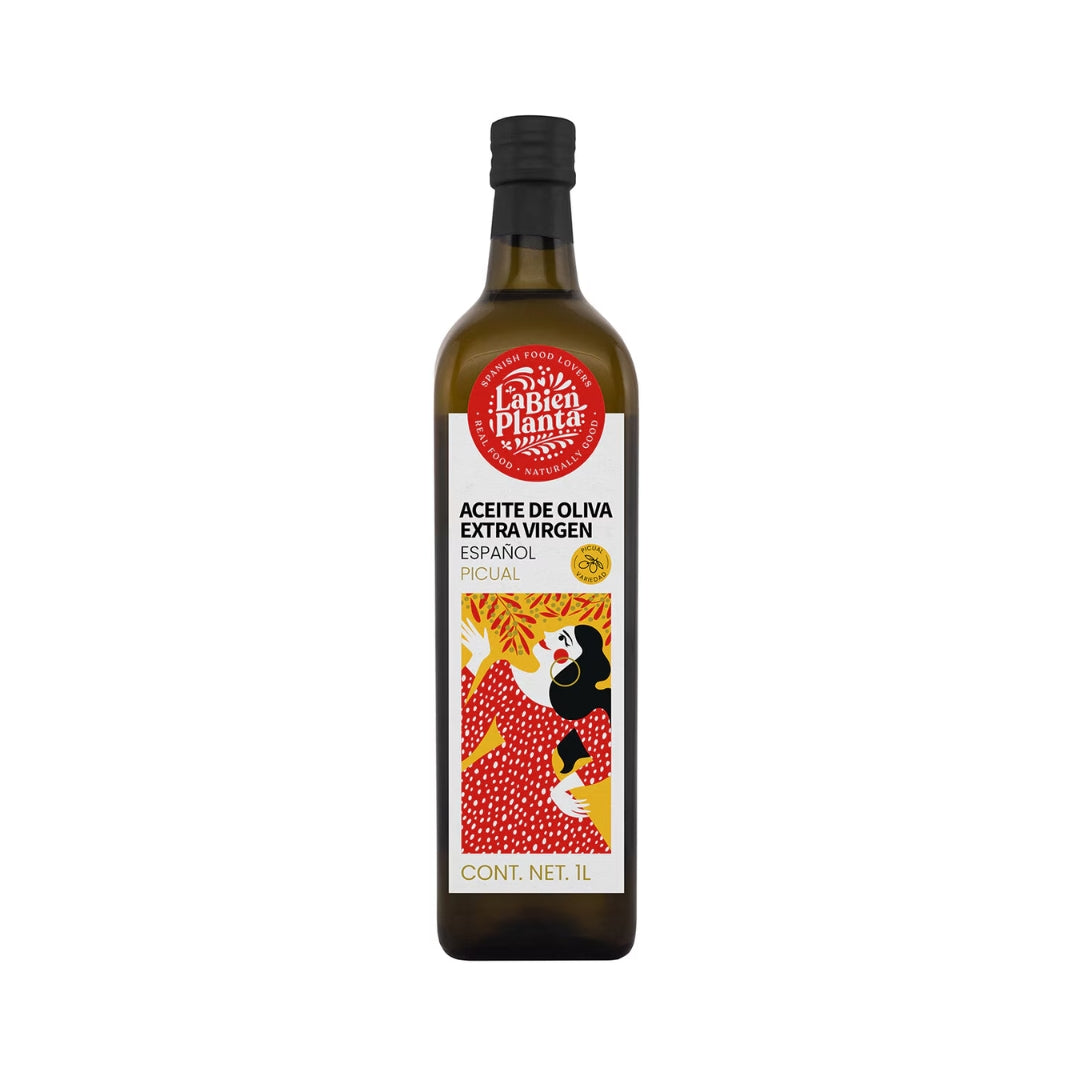 Aceite De Oliva La Bien Planta Extra Virgen Picual 1 Lt