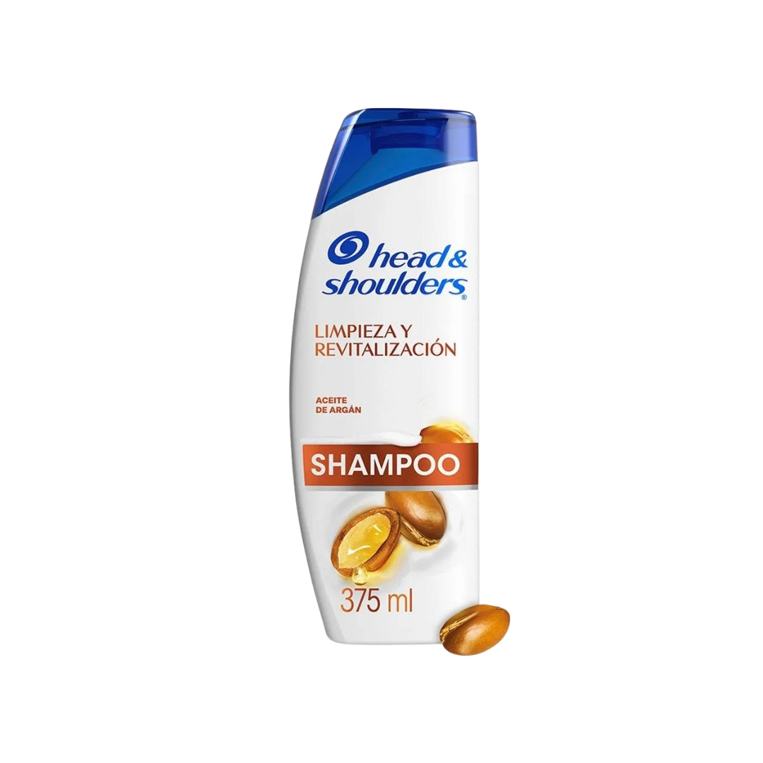 Shampoo Head & Shoulders Aceite De Argan 375Ml