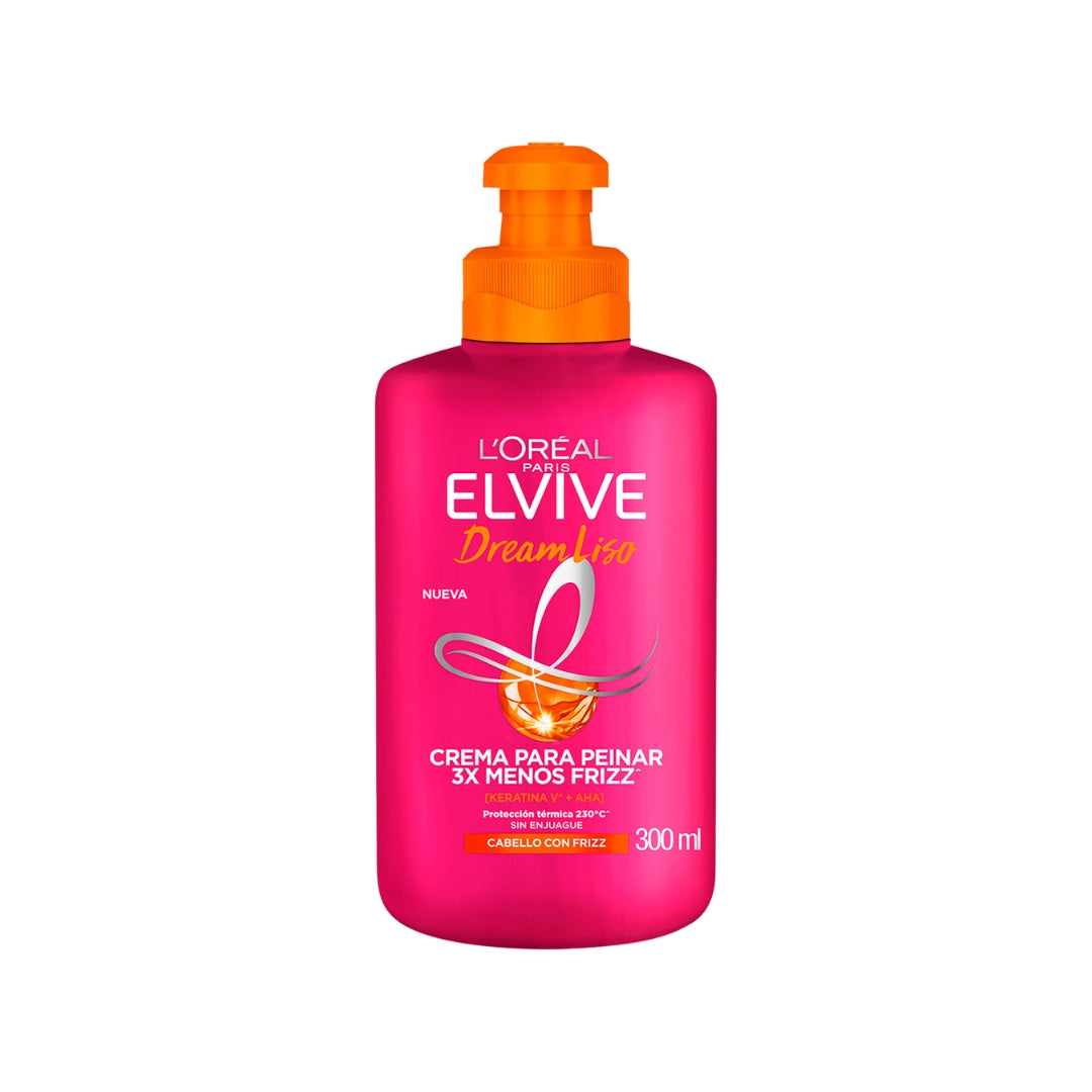 Crema Para Peinar Elvive Dream Liso 300Ml