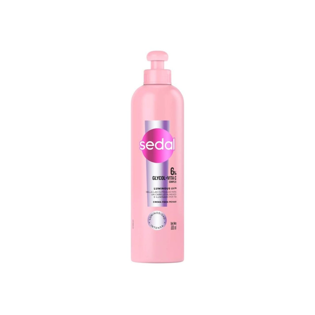 Crema Para Peinar Sedal Luminous Uv 300Ml