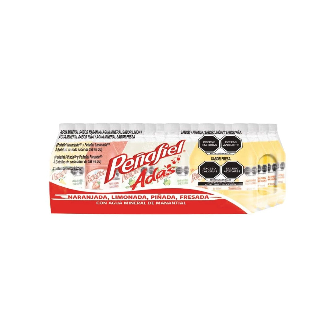 Refresco peñafiel paquete 355ml 24 pz
