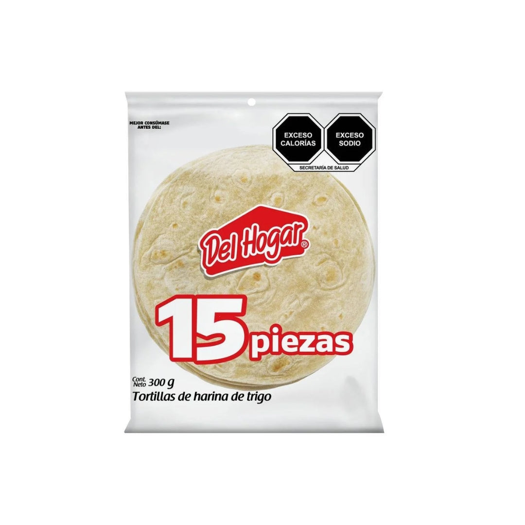 Tortillas De Harina Del Hogar 300gr pz
