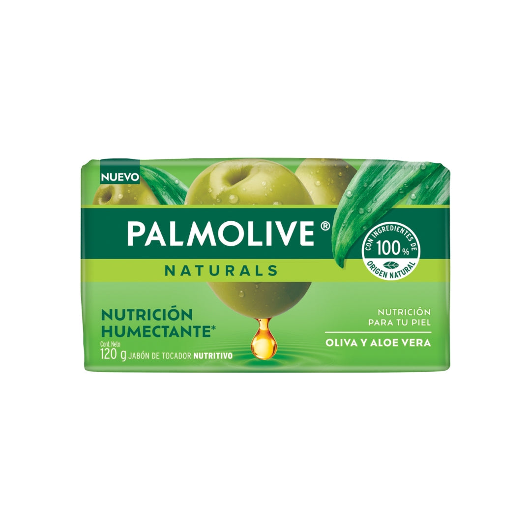 Jabon De Baño Palmolive Oliva y Aloe 150gr pz