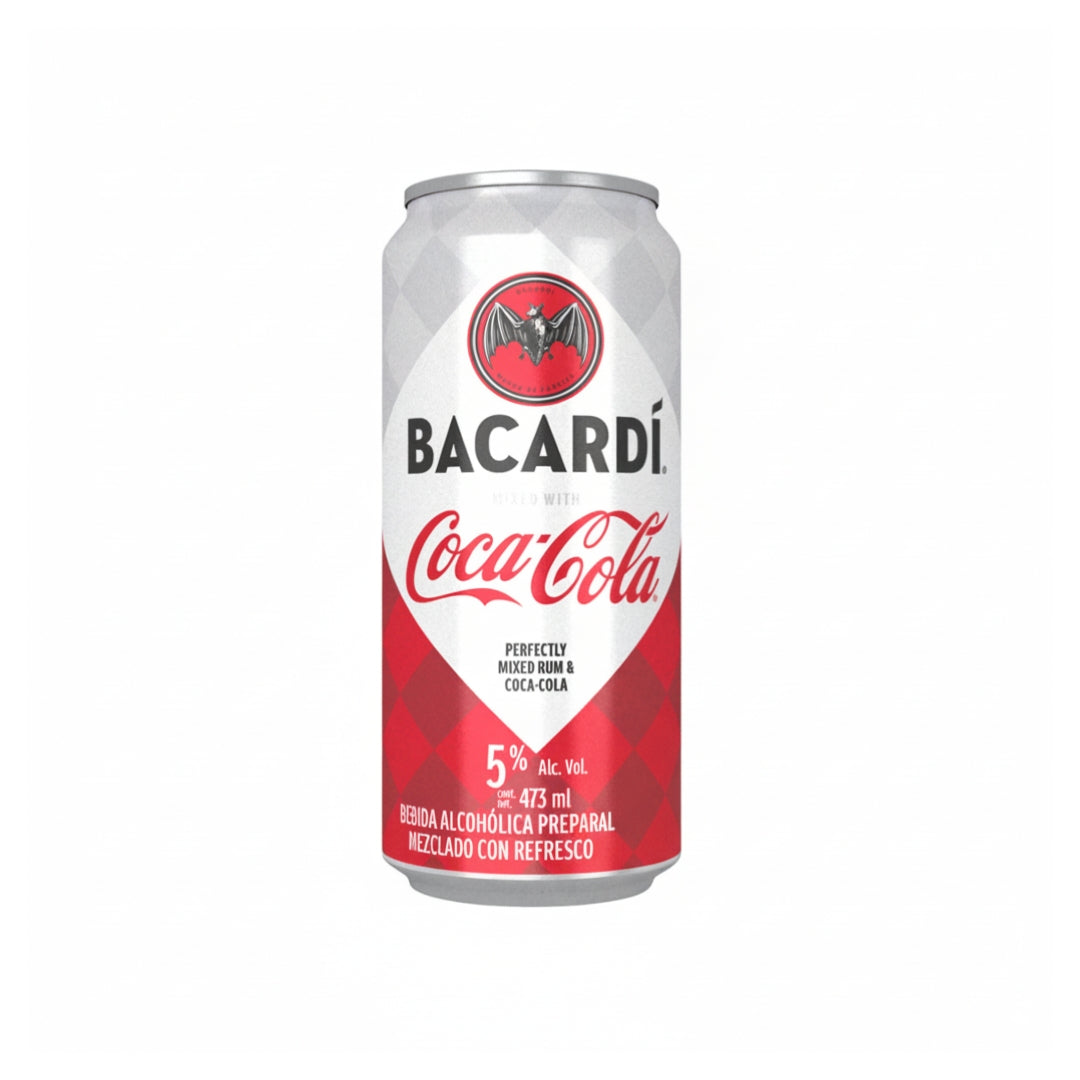 Bebida Alcoholica Bacardi Con Coca Cola 473 ml